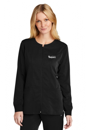 WonderWink Women's Premiere Flex Full-Zip Scrub Jacket